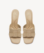 PebbleGrace Woven Block Heeled Sandal