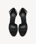 GlimmerRise Strapped Platform Heeled Sandal