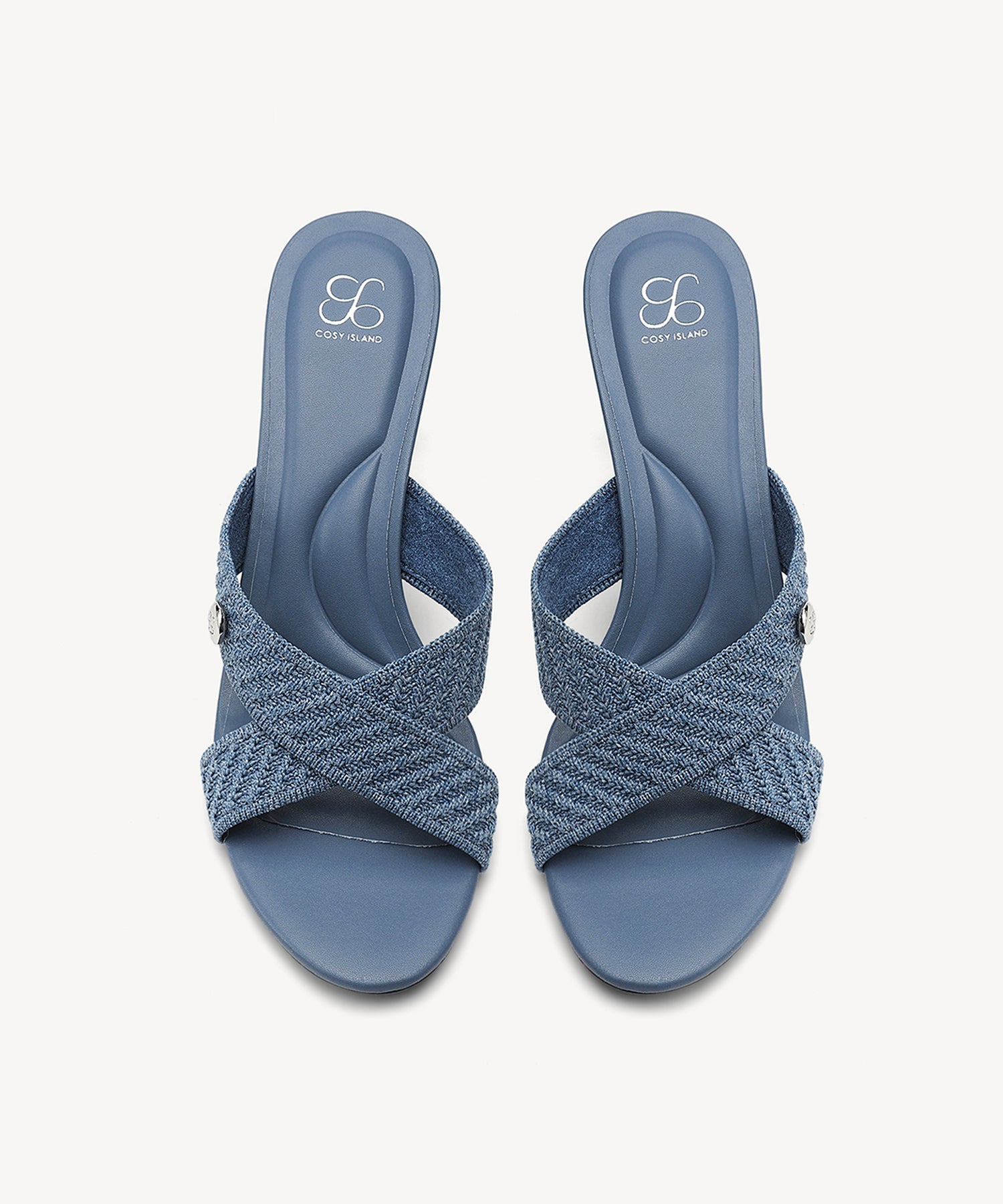 CrossLoom Open-Toe Stiletto Heeled Sandal