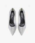 EternalPace Diamond Pointed Toe Heeled Pump - 2X Wide