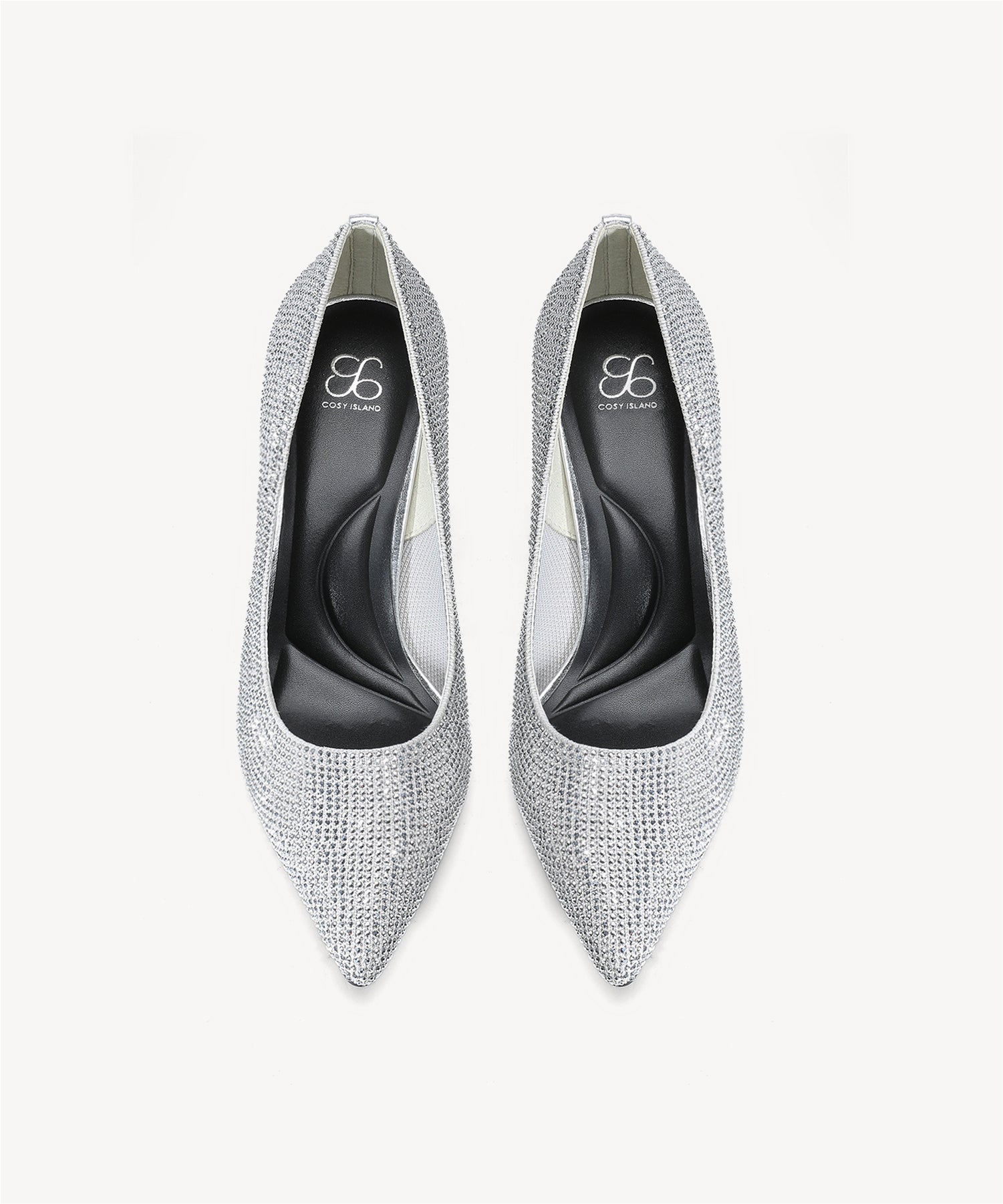 EternalPace Diamond Pointed Toe Heeled Pump - 2X Wide