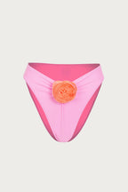 Rose High Rise Bottom (Pink/Pink)