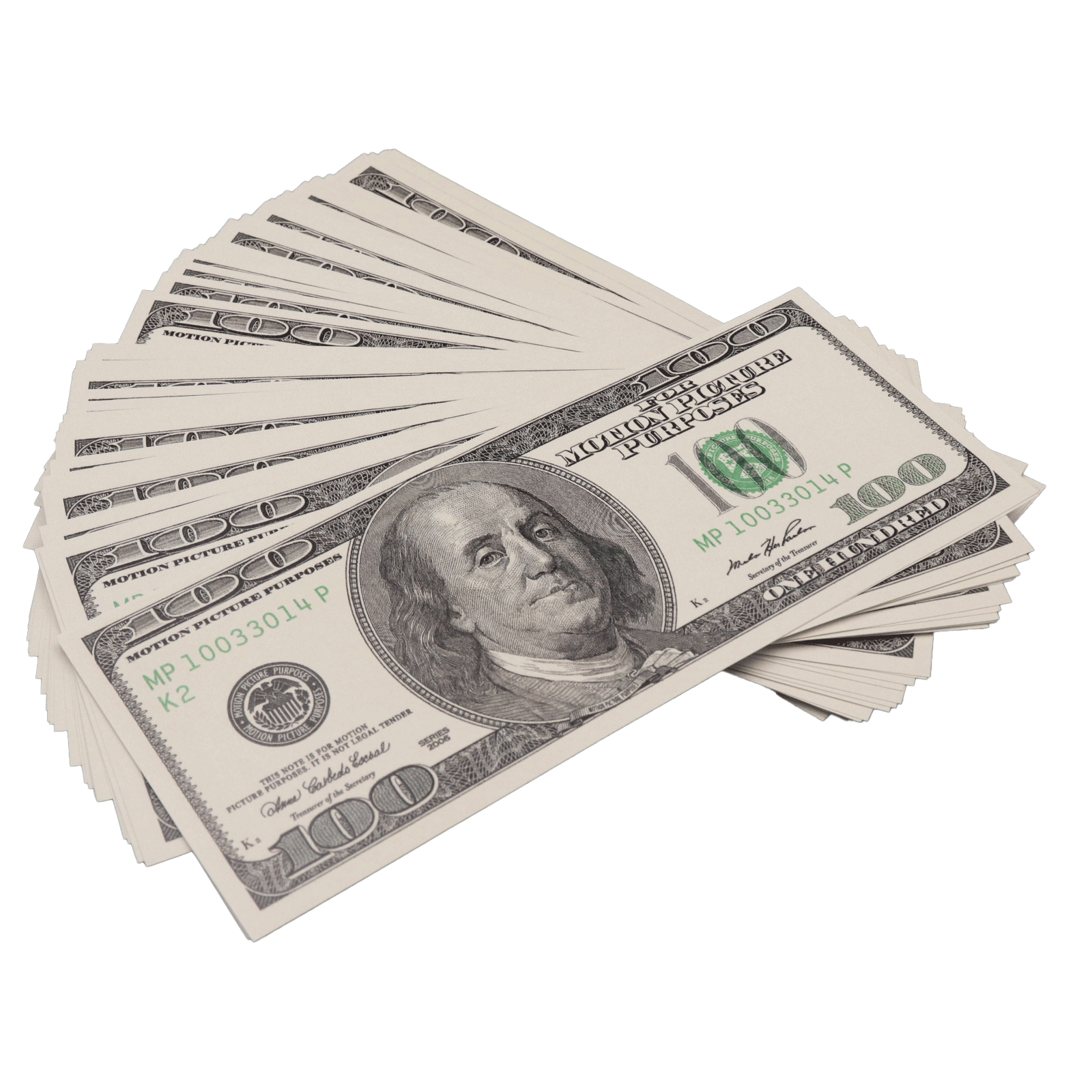$100 2000 Series Bills By Prop Money Inc.