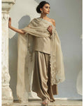 Florence Off Shoulder, Pants & Dupatta Set By KYNAH, Luxury Indian Fashion & Bridal Wear