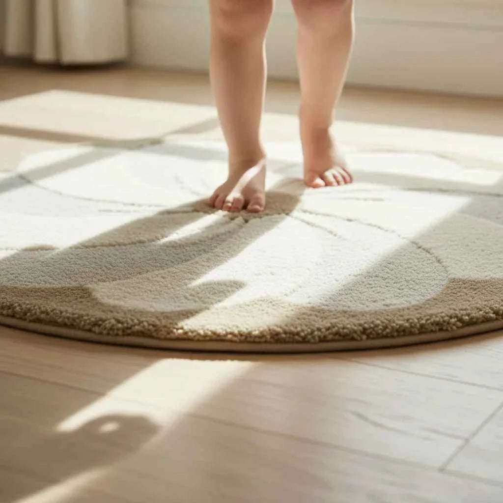 Alfombra Infantil Elsa Ø120cm