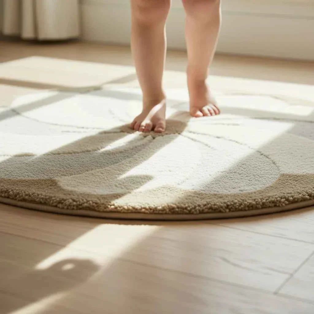 Alfombra Infantil Elsa Ø120cm