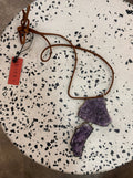 DOBLE DRUZZY NECKLACE