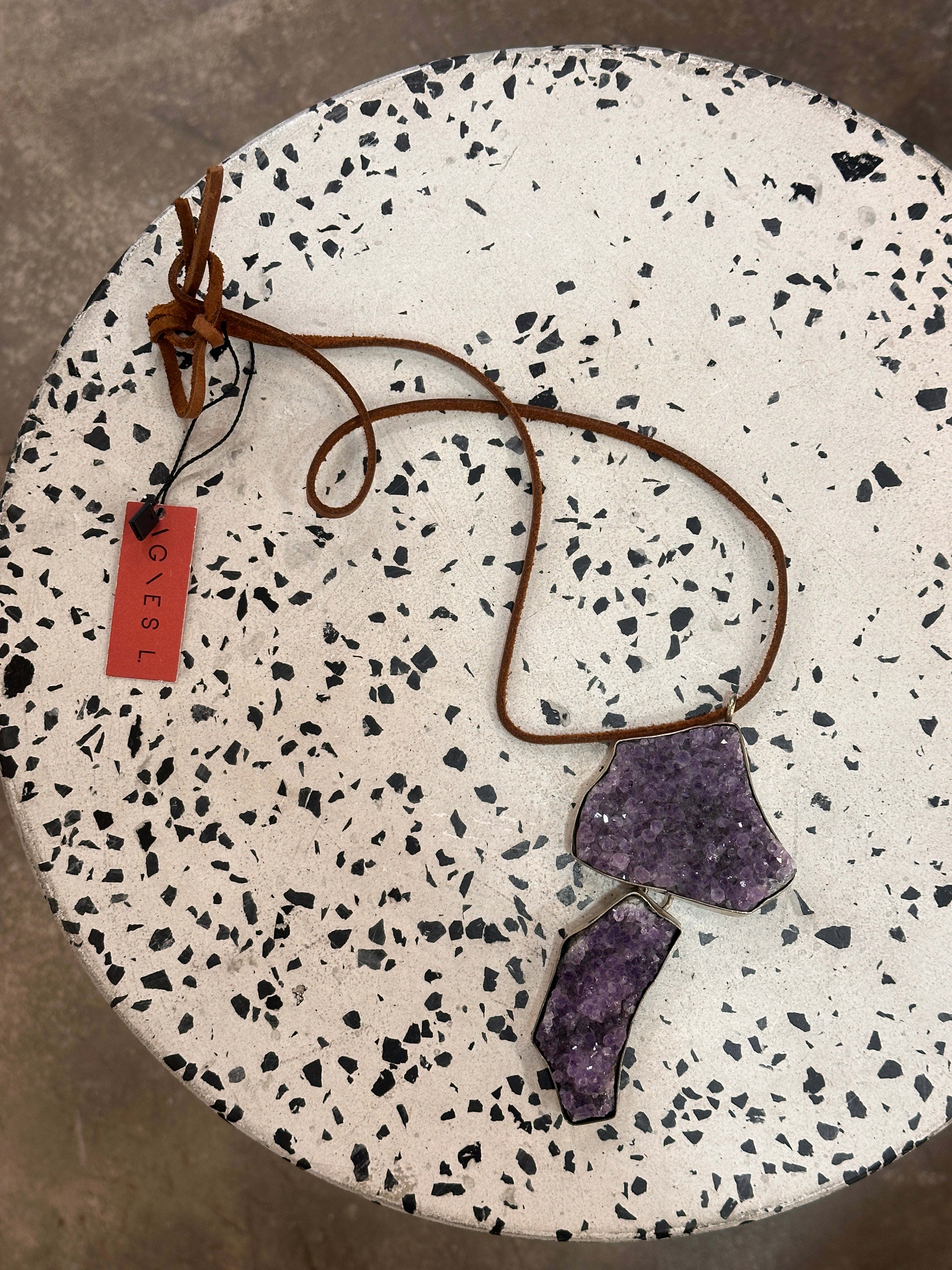 DOBLE DRUZZY NECKLACE