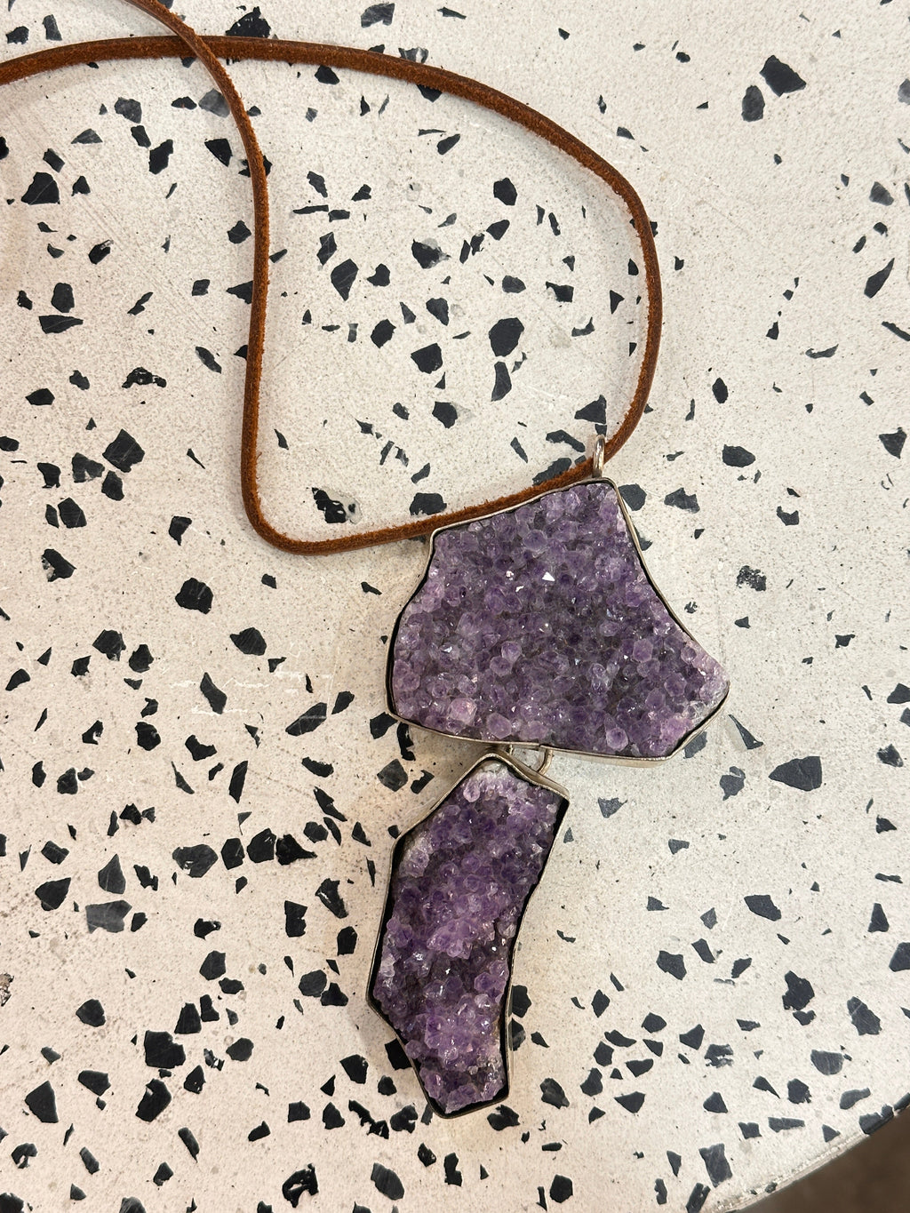 DOBLE DRUZZY NECKLACE