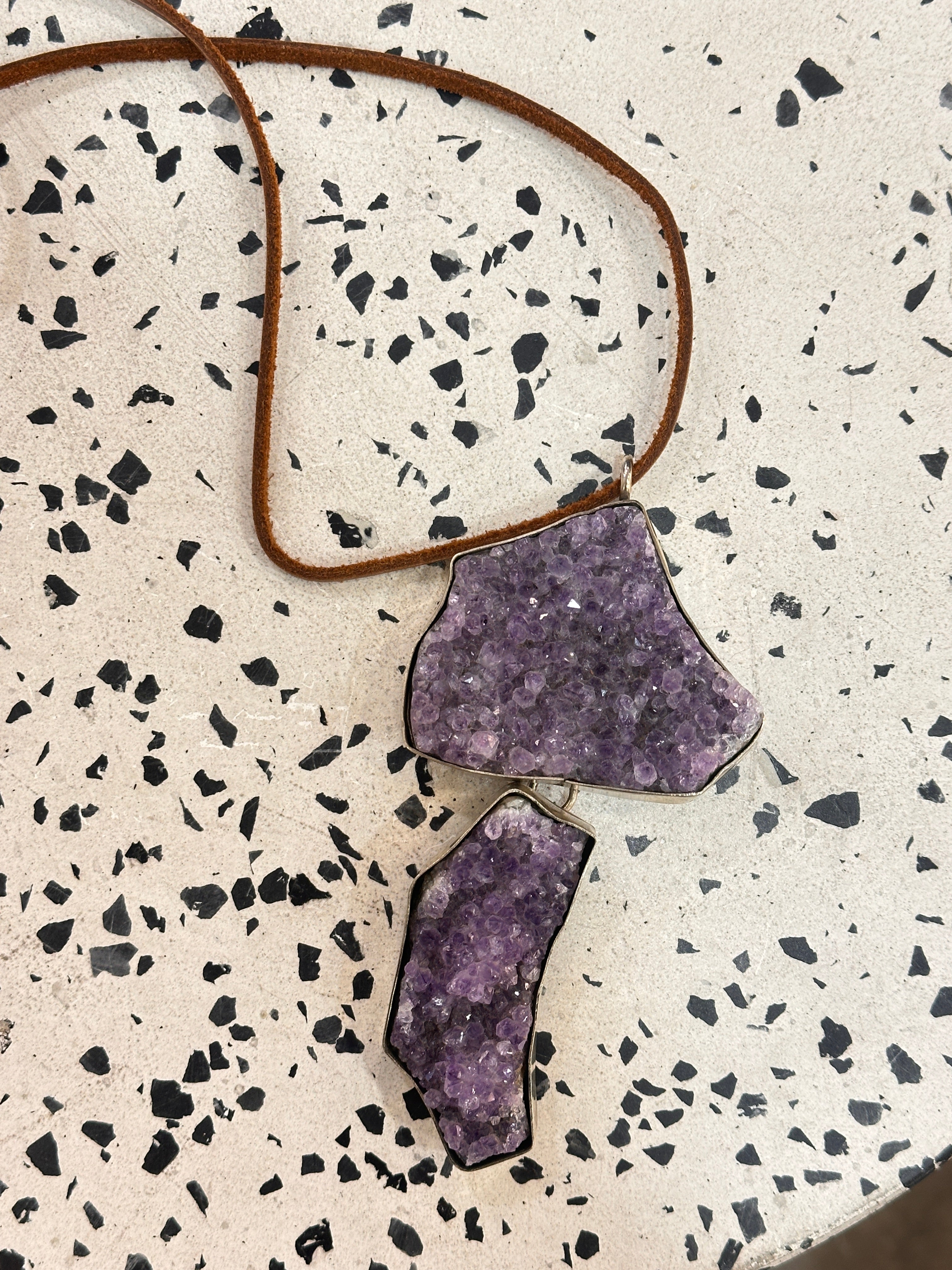 DOBLE DRUZZY NECKLACE