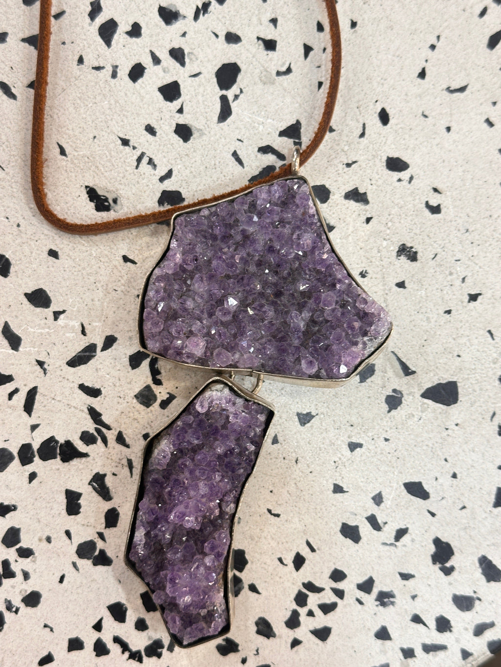DOBLE DRUZZY NECKLACE
