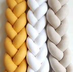 Mustard Cot Bumper Braid 210cm - Comfort and Style for Your Baby