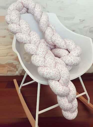 Trenza Bebé para cuna cama artesanal a medida - Protección y estilo para tu bebé