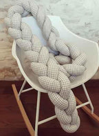 Trenza Bebé para cuna cama artesanal a medida - Protección y estilo para tu bebé