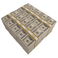 $1,000,000 Full Print 2000 Series Stacks By Prop Money Inc.
