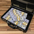 $500,000 BLANK FILLER New Series Stacks & Briefcase By Prop Money Inc.