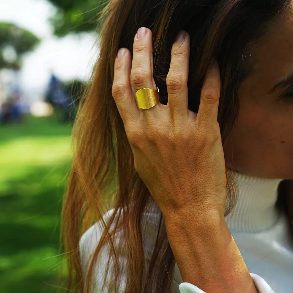 Anillo Hojas