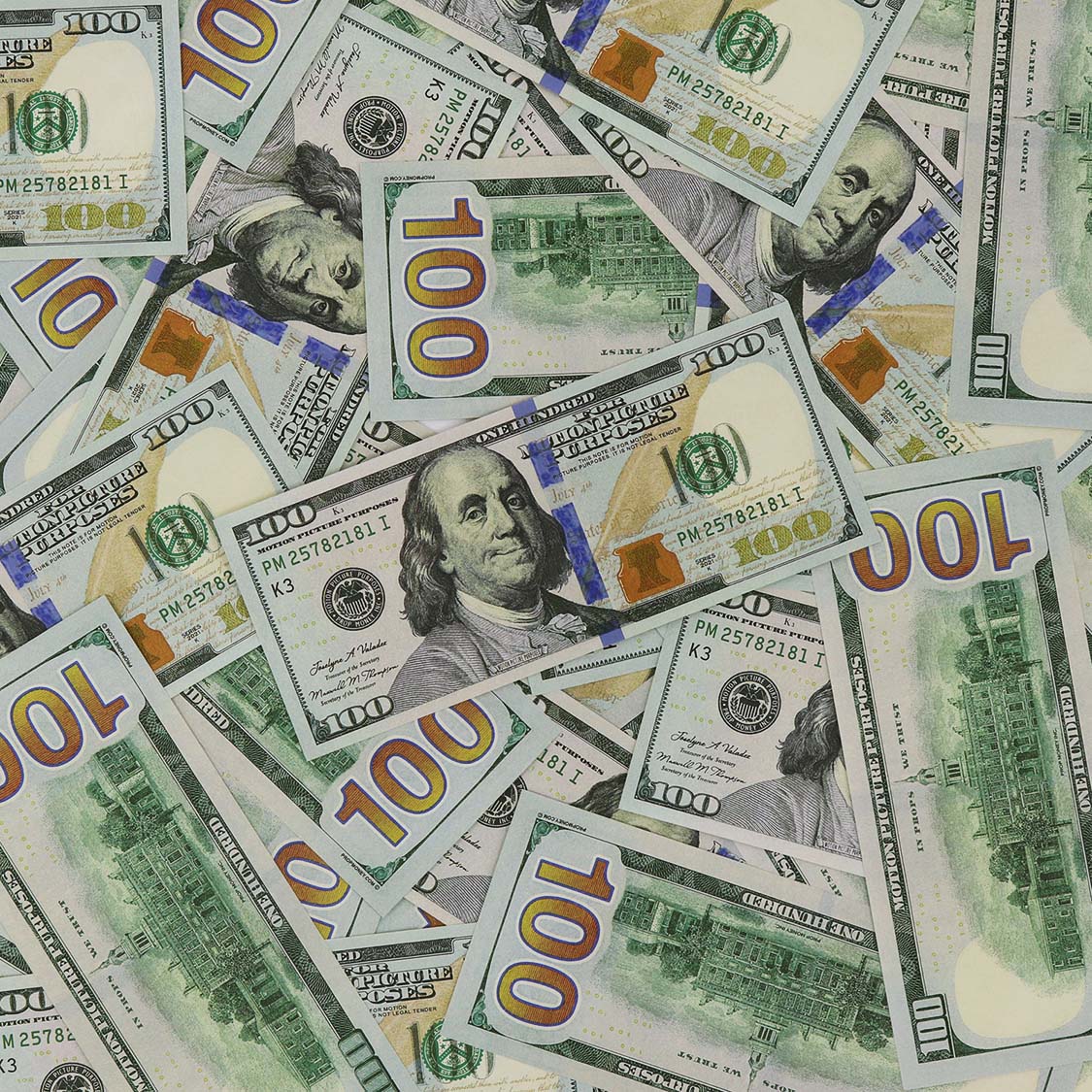 $100 New Series Bills By Prop Money Inc.