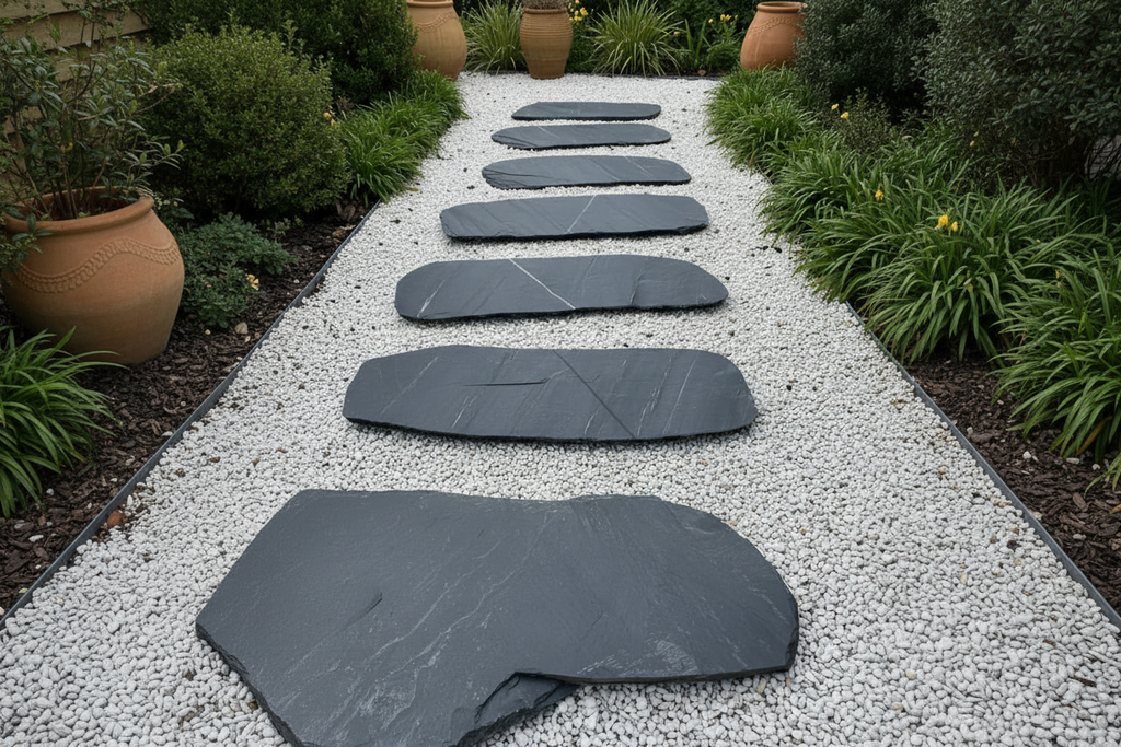 Paso Japonés Pizarra Oval