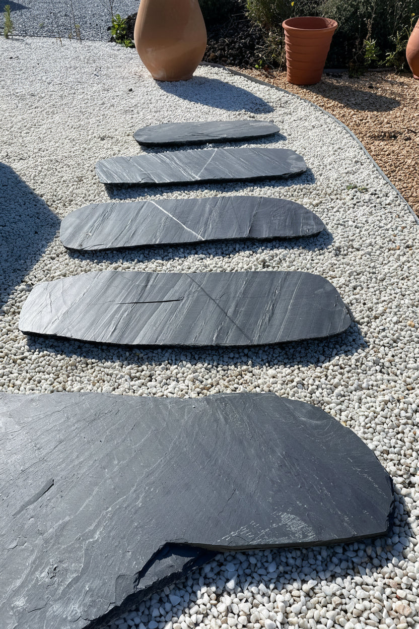 Paso Japonés Pizarra Oval