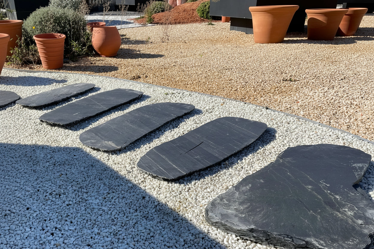 Paso Japonés Pizarra Oval