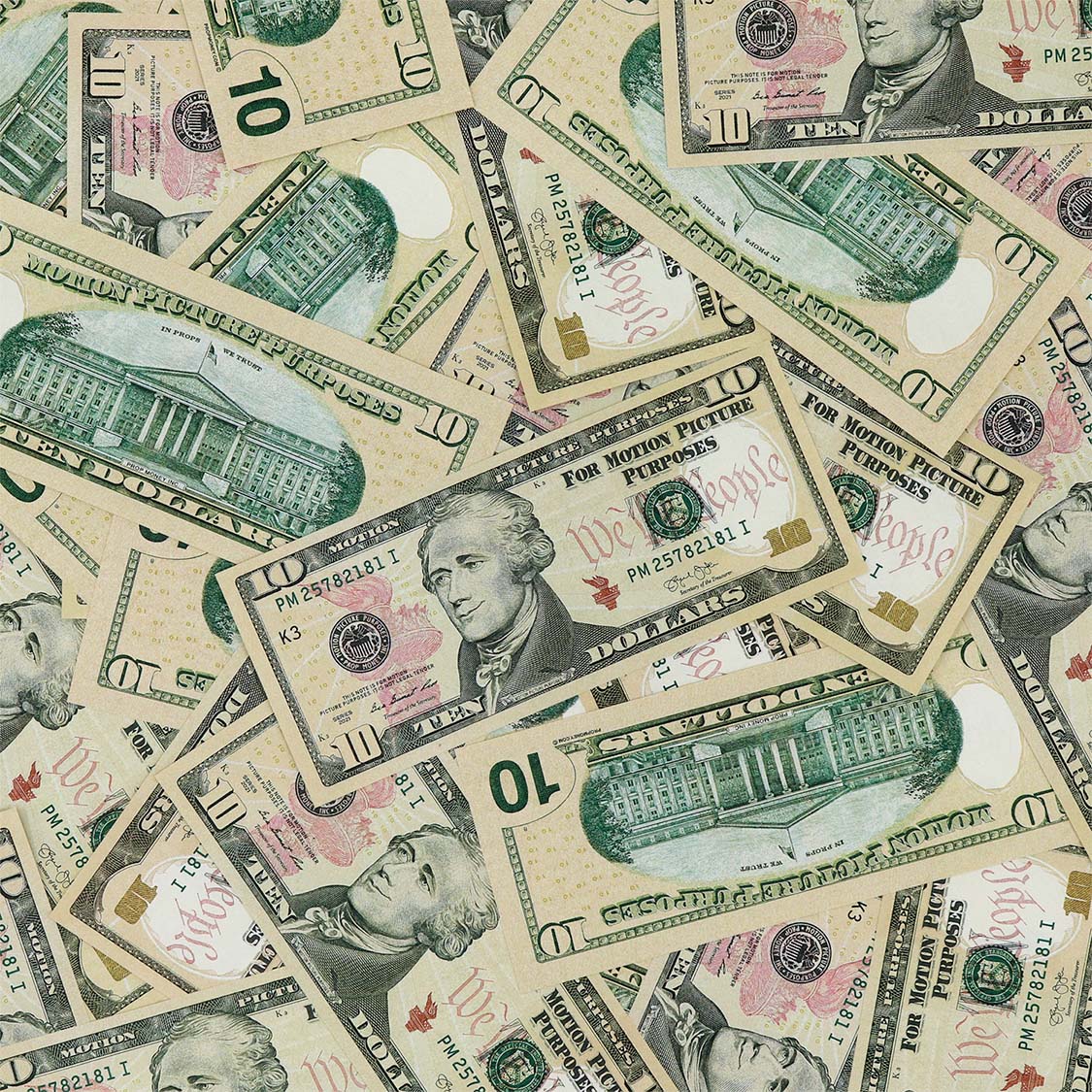 $10 New Series Bills By Prop Money Inc.