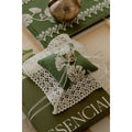 Cosmo Lace Pillow in Olive