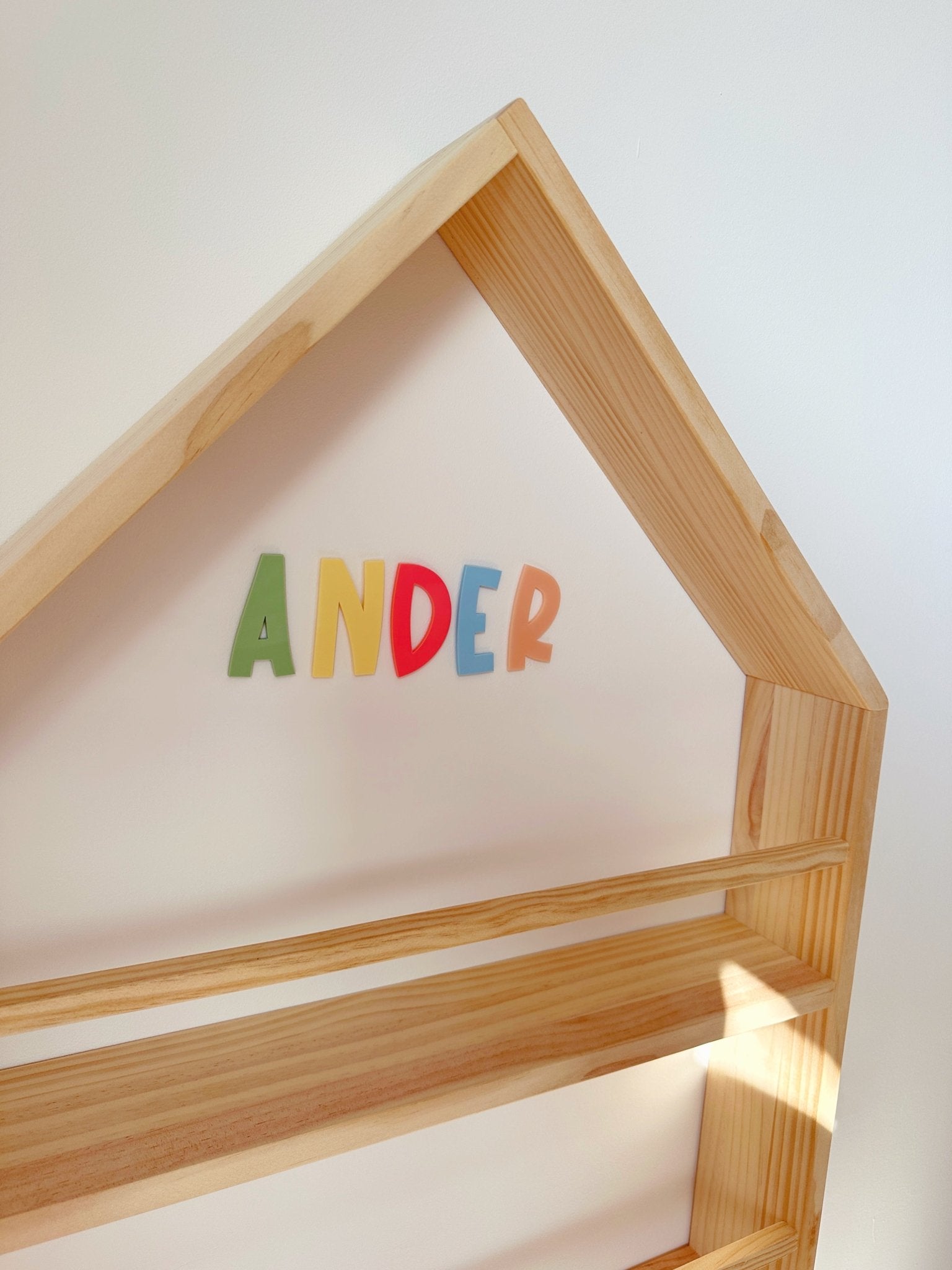 Letras de pared metacrilato · Nombre o frase personalizada