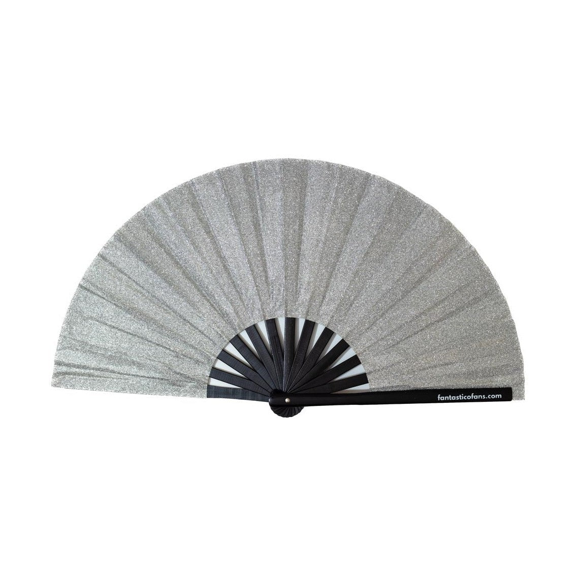 Silver Mega GlitterXL Fan
