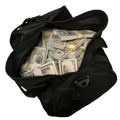 $500,000 BLANK FILLER New Series Prop Money Stacks & Duffle Bag By Prop Money Inc.