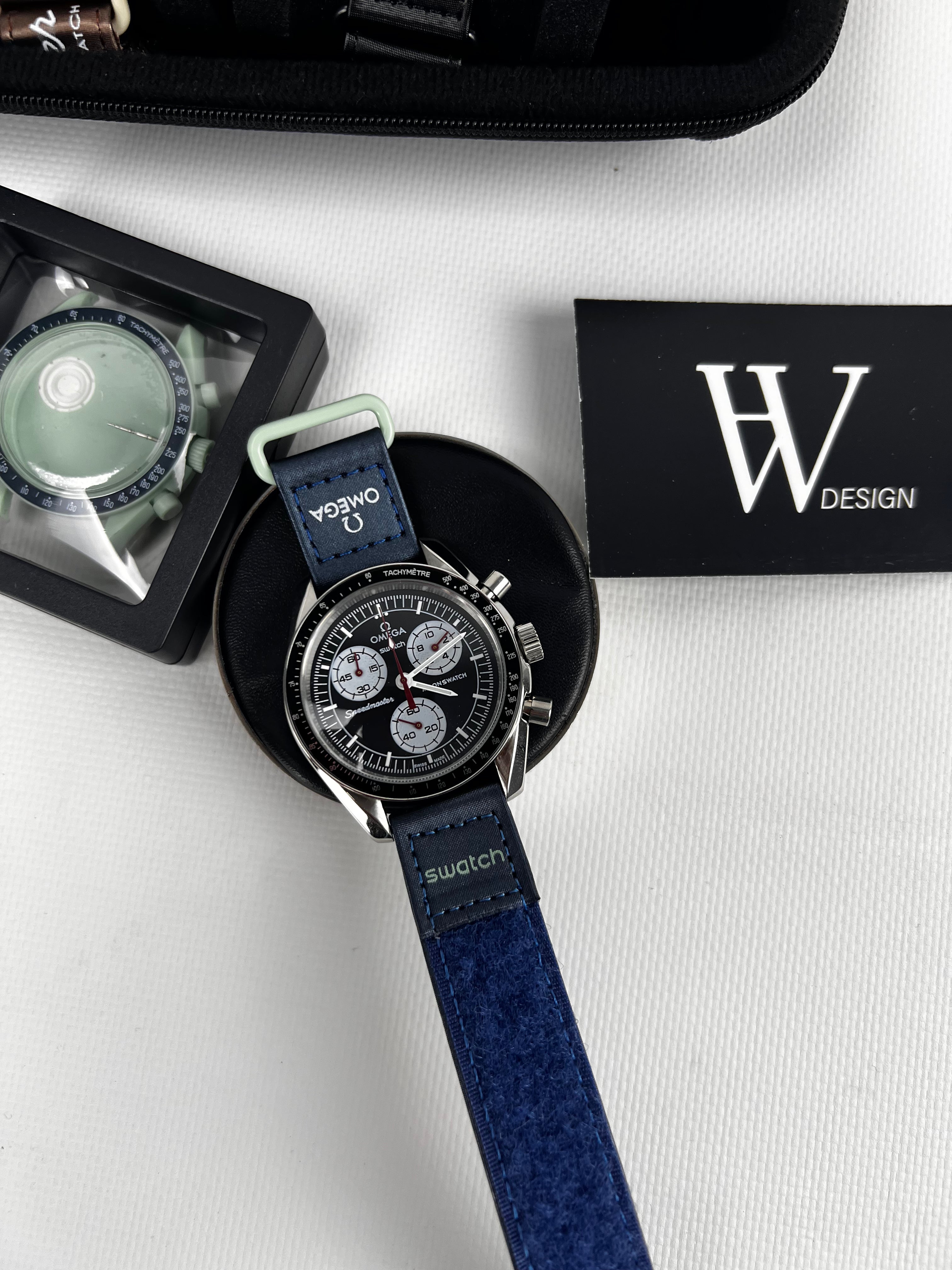 Omega x Swatch Mission to Earth Steel mod by HW Design