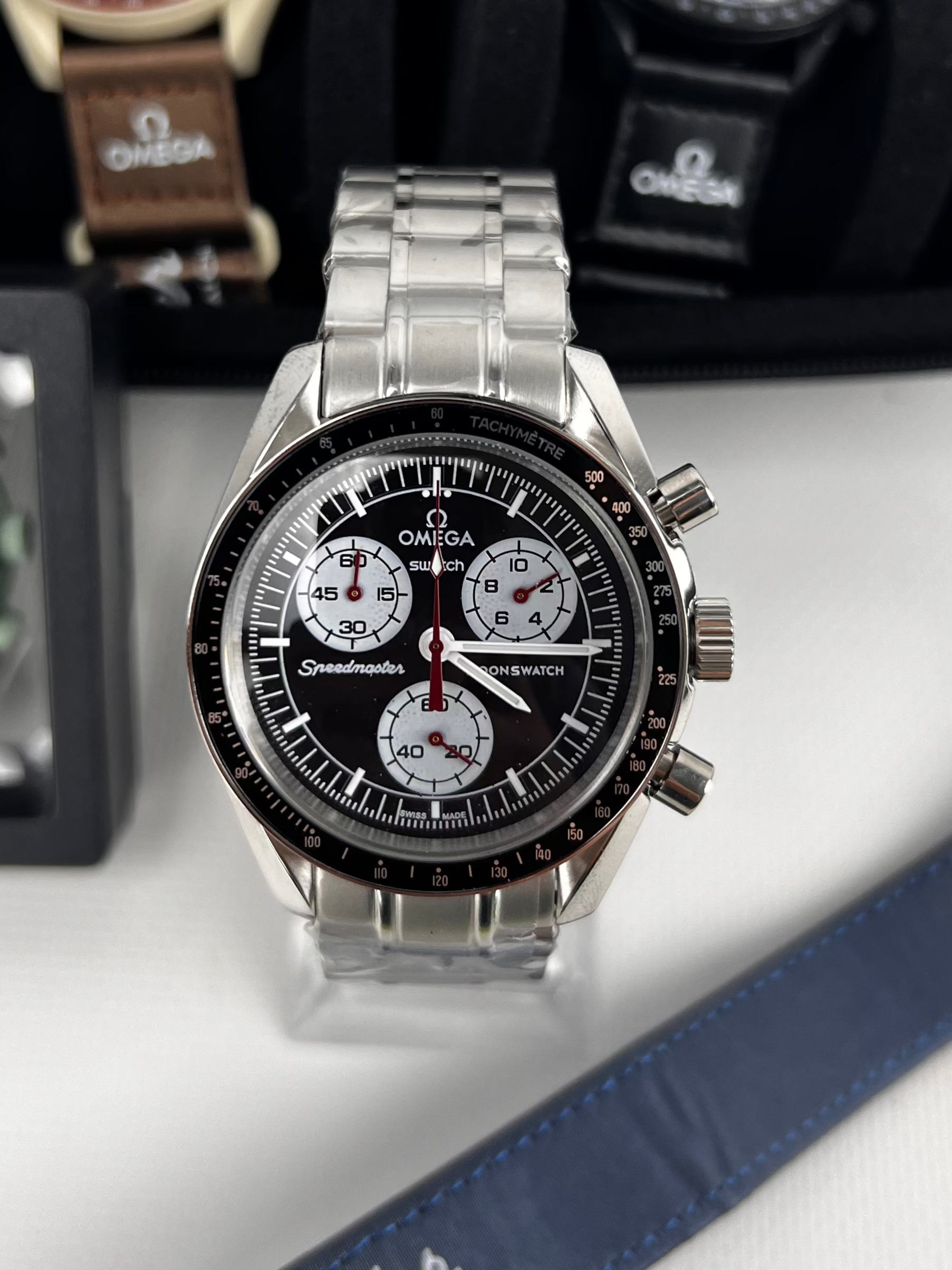 Omega x Swatch Mission to Earth Steel mod by HW Design