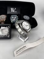 Omega x Swatch Mission to Moon White Snoopy Steel mod by HW Design