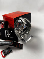 Omega x Swatch Mission to Earth Lava Steel mod by HW Design
