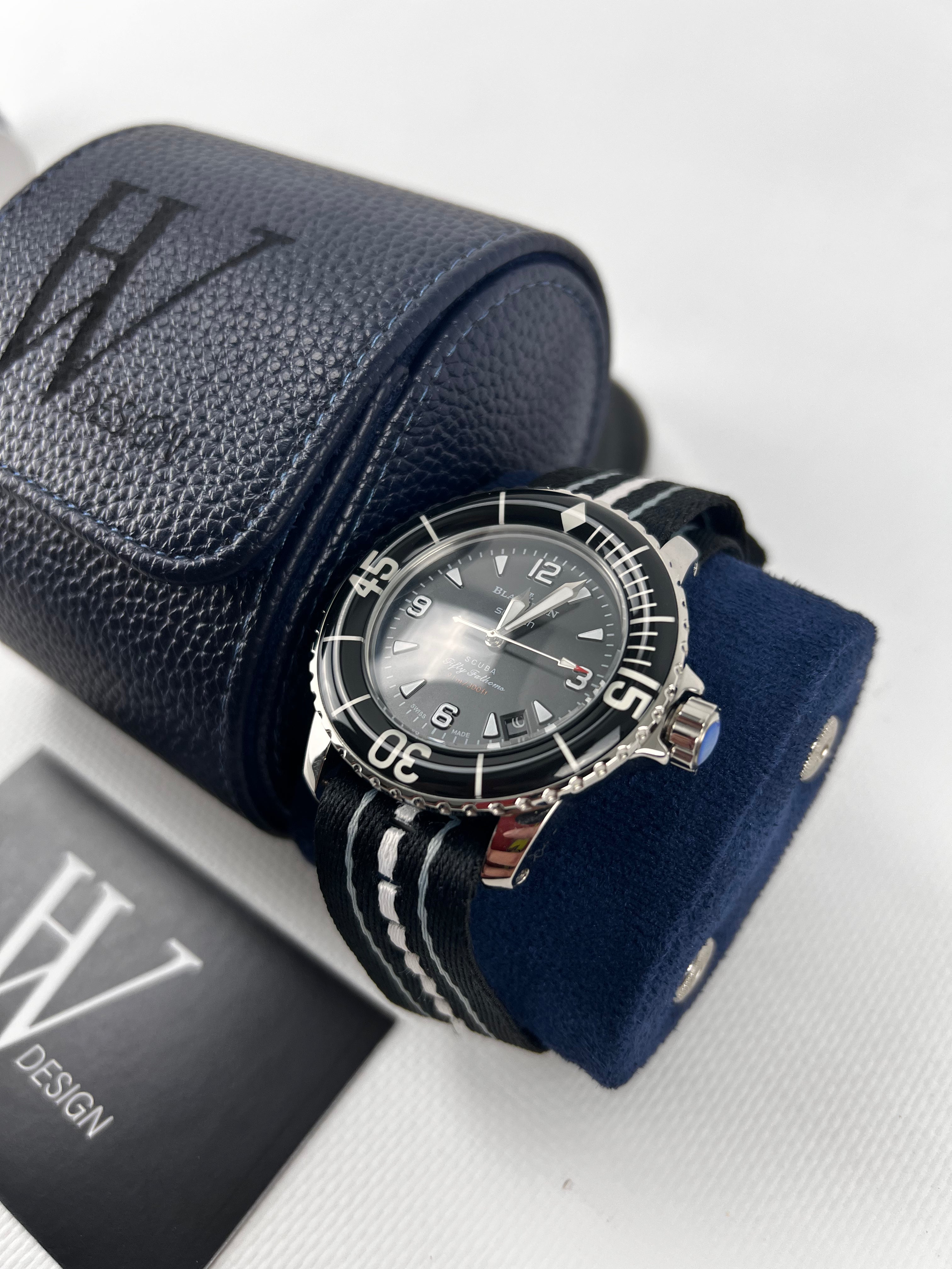 Blancpain x Swatch Black Scuba Steel mod by HW Design