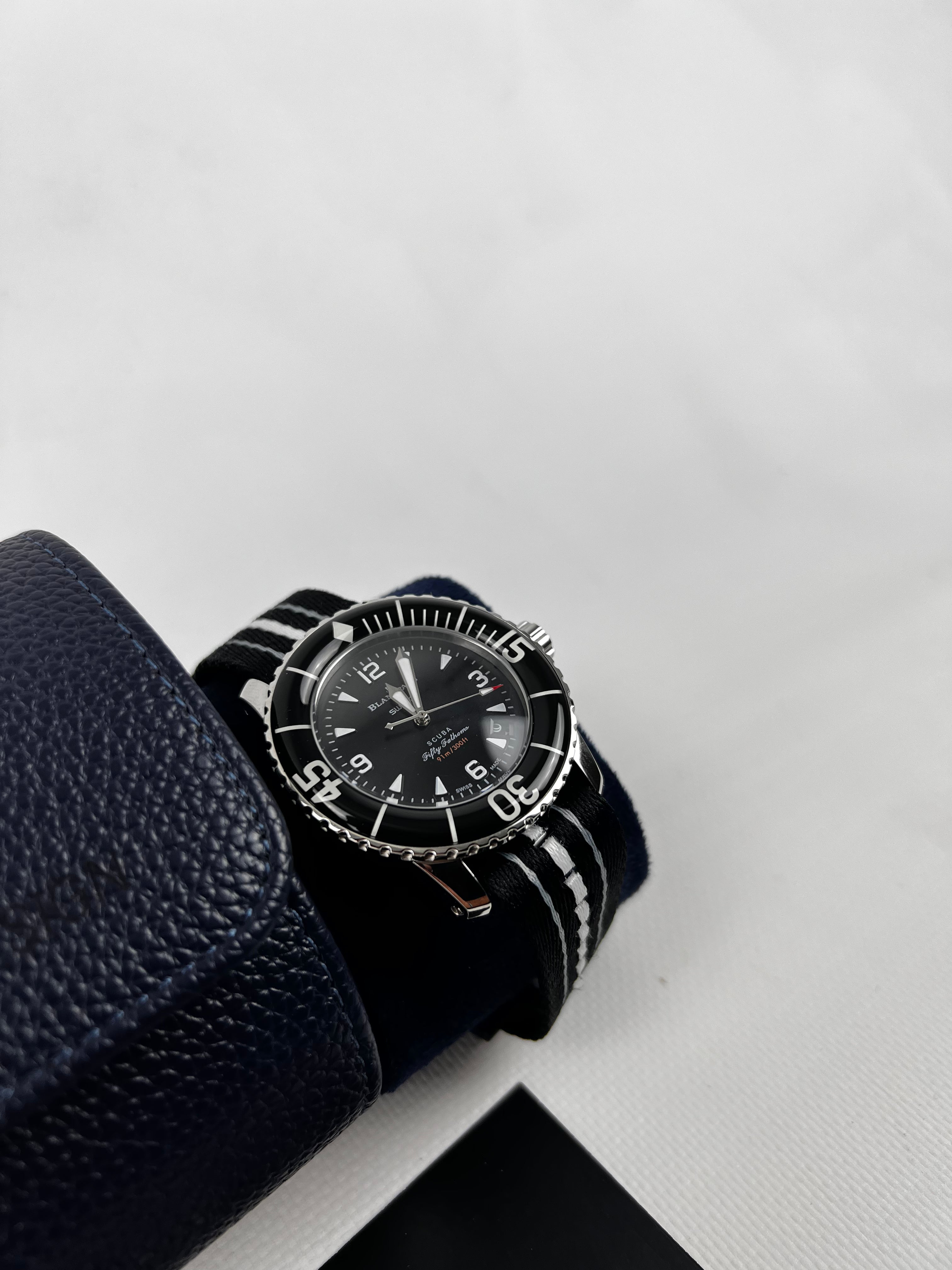 Blancpain x Swatch Black Scuba Steel mod by HW Design