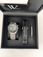 Omega x Swatch Mission to The EarthPhase Steel mod by HW Design