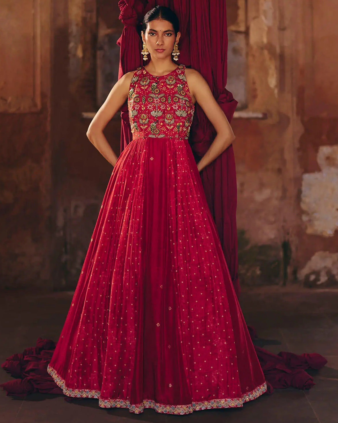 Gohar Gown By KYNAH, Luxury Indian Fashion & Bridal Wear