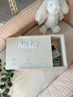 Caja de nacimiento personalizada — Guarda sus primeros recuerdos 💫