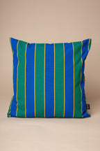 Funda cojín lona toldo rayas 50cmx50cm