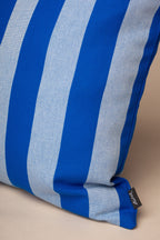 Funda cojín lona toldo azul 50cmx50cm