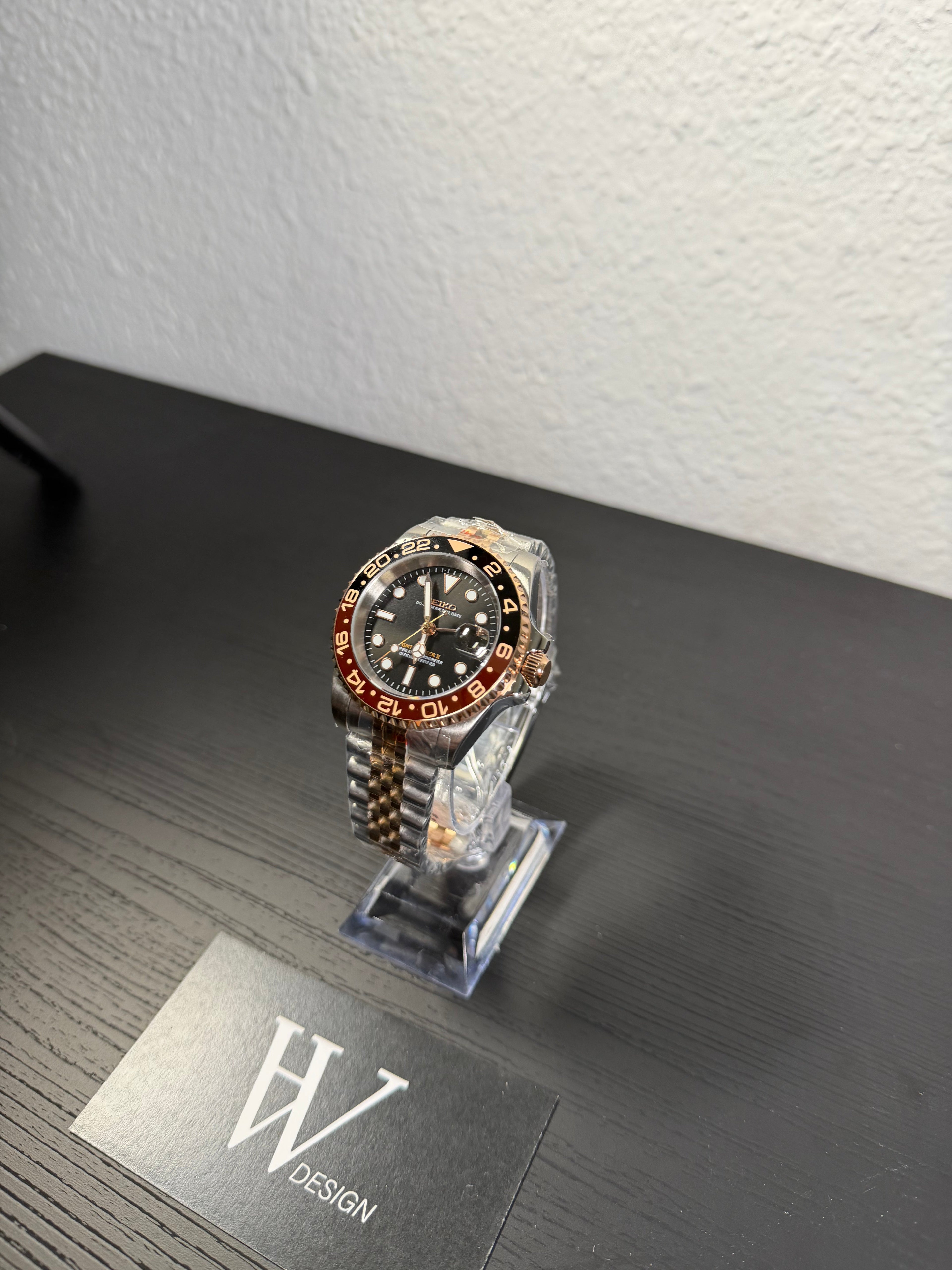 Seikmariner GMT Master Rootbeer | HW Design