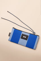 Funda de gafas lona toldo azul