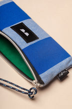 Funda de gafas lona toldo azul