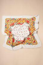 Pañuelo portugués cadena blanco