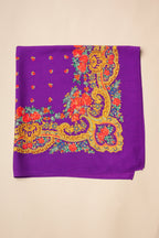 Pañuelo portugués cadena morado