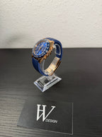 Seiktona Rose gold Royal blue | HW Design