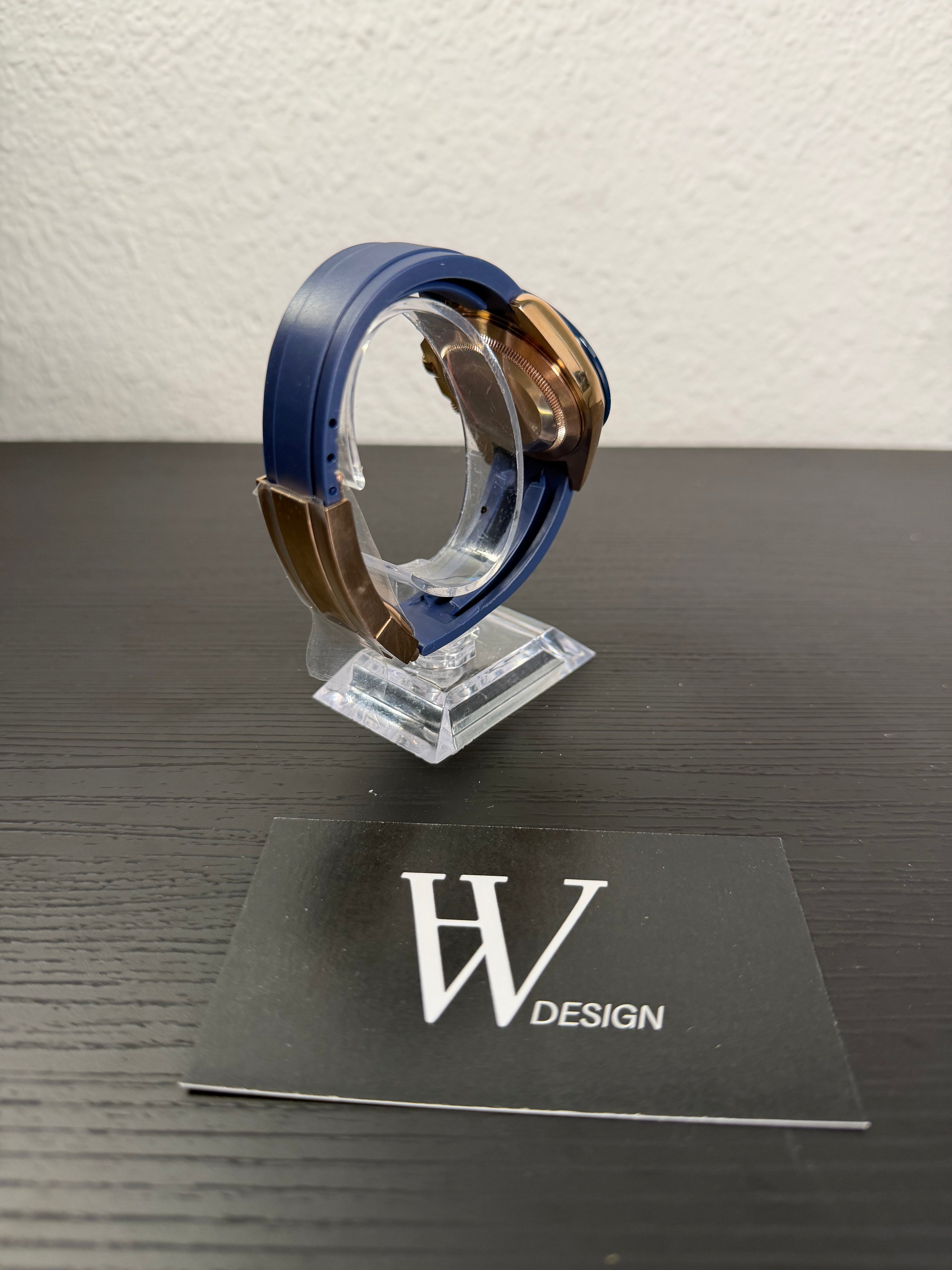 Seiktona Rose gold Royal blue | HW Design