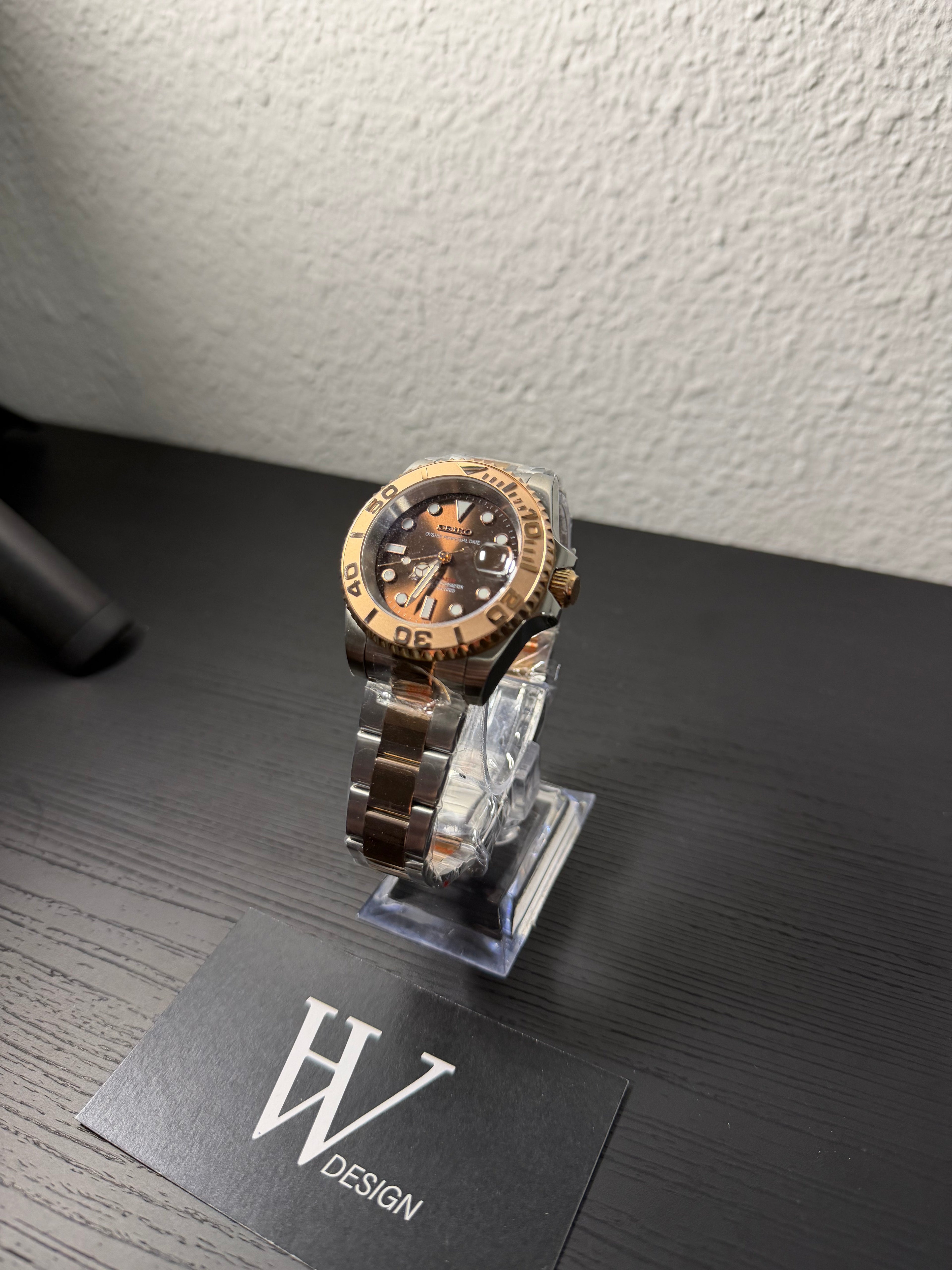 Seikmariner Yatch Master Rose Gold | HW Design