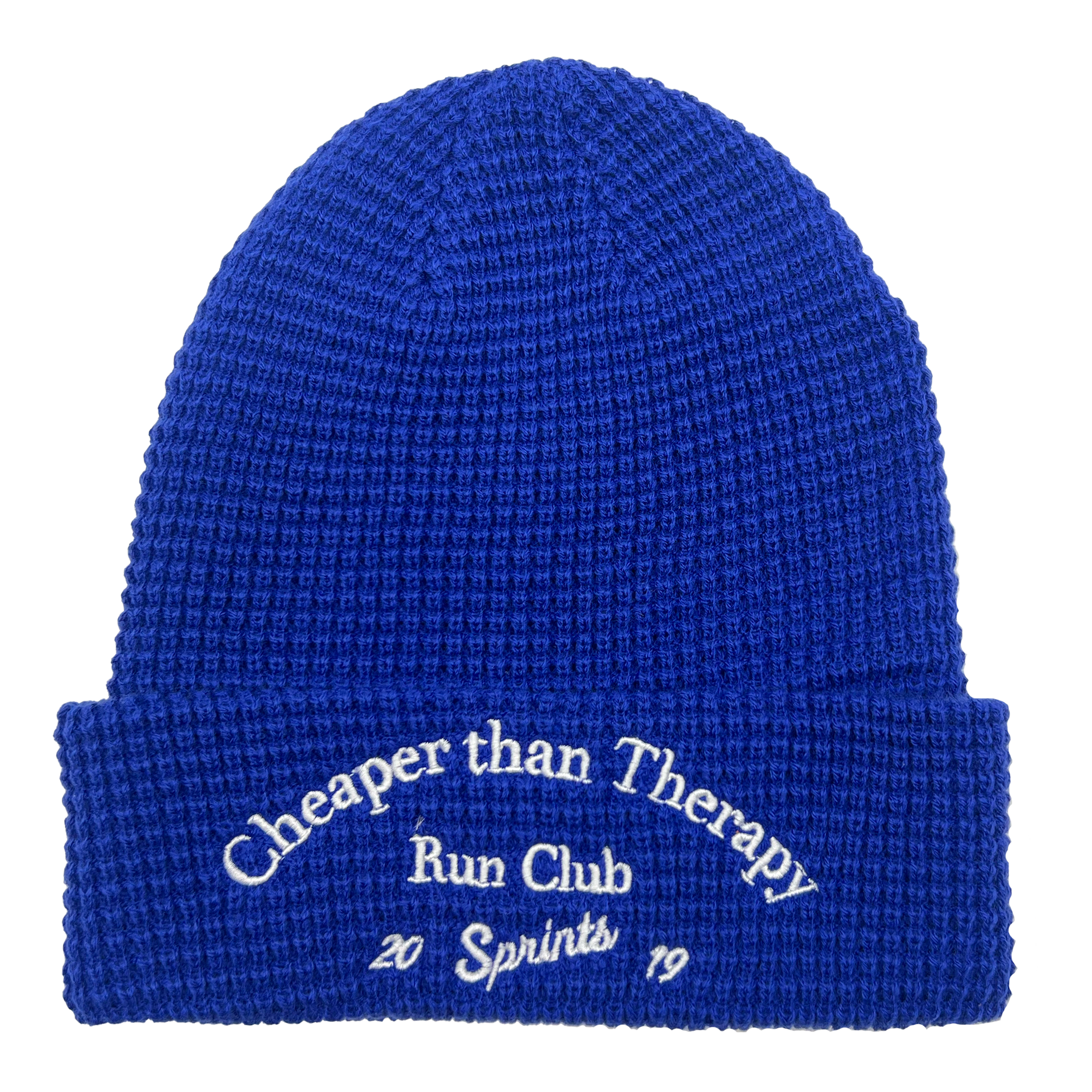 Sprints Cheaper Than Therapy Run Club Winter Hat (Unisex)